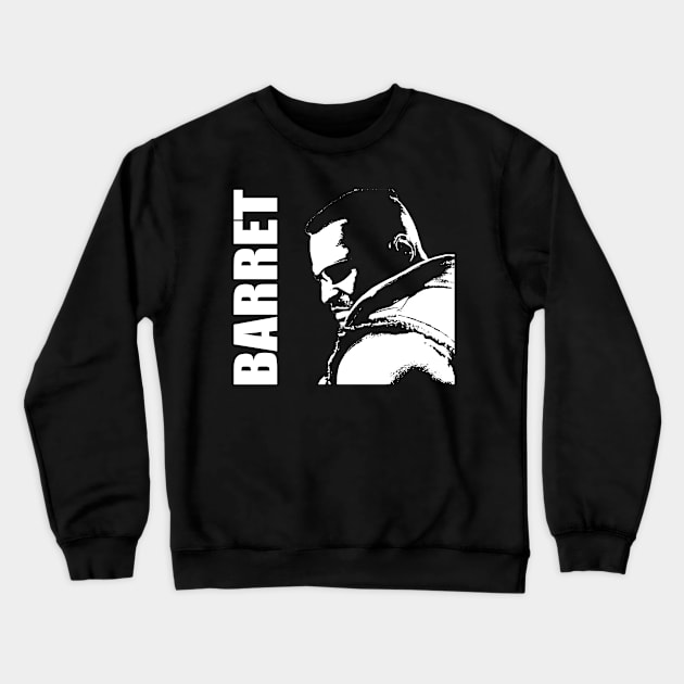 Barret - Final Fantasy VII Crewneck Sweatshirt by thethirddriv3r